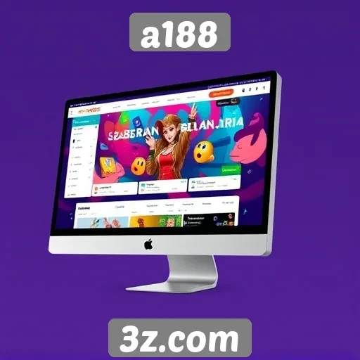 Análise do design e interface do site a188